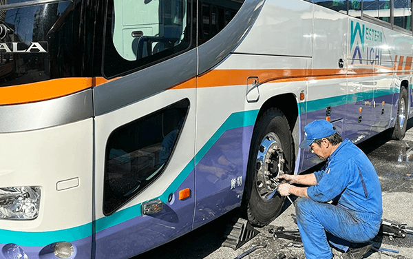 愛知西武観光バスの安全への取組